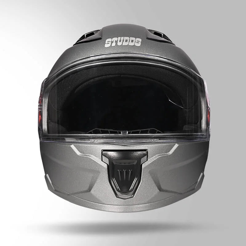 GUB Studds Raider Super ISI Certified Full Face Helmet for Motorcycling with Spoiler & Clear Visor