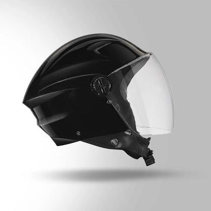 STUDDS RAY Super ISI Certified Open FACE Helmet for Men and Women with D - Ring Lock
