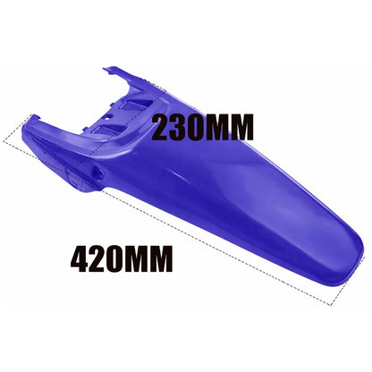Rear Flexi Mudguard for Motorcycles – Universal Plastic Splash Guard, Protects from Mud & Water, Keeps Bike Clean, Easy Fit (Best Fit for Xpulse & Dirt Bikes)