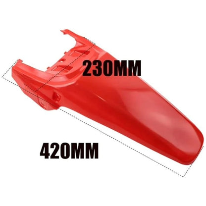 Rear Flexi Mudguard for Motorcycles – Universal Plastic Splash Guard, Protects from Mud & Water, Keeps Bike Clean, Easy Fit (Best Fit for Xpulse & Dirt Bikes)
