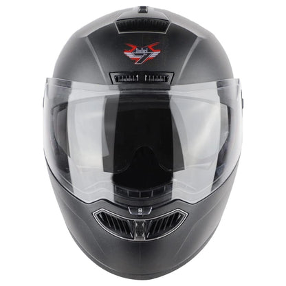 Steelbird SBA-7 ISI Certified Flip-Up Helmet for Men and Women with Inner Smoke Sun Shield