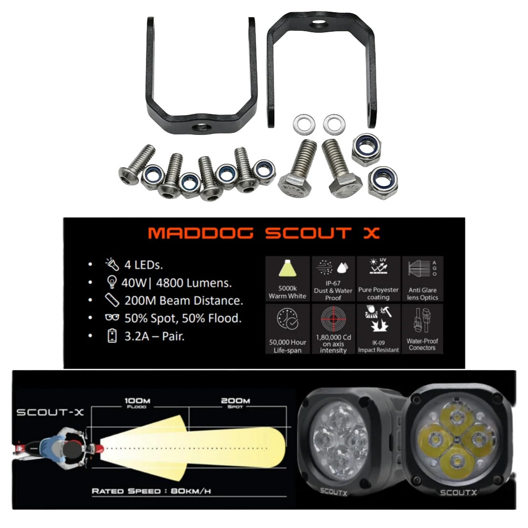 MADDOG Scout X Auxiliary light- 40 Watts