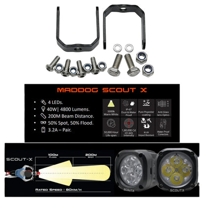 MADDOG Scout X Auxiliary light- 40 Watts