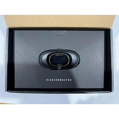 Sena B10 Motorcycle Bluetooth Communication System | Bluetooth Intercom Headset Connecting 4 Riders | HD Speakers | Upto 1KM Range | Upto 16 Hours Battery Life (Supports Android & iOS)
