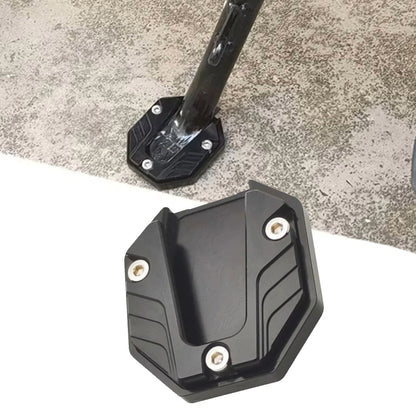 Universal Scooter Side Stand Extension, CNC Aluminium Kickstand Pad, Durable Parking Support Foot for Honda Activa, Dio, Scooty & Ntorq