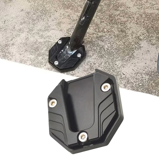 Universal Scooter Side Stand Extension, CNC Aluminium Kickstand Pad, Durable Parking Support Foot for Honda Activa, Dio, Scooty & Ntorq