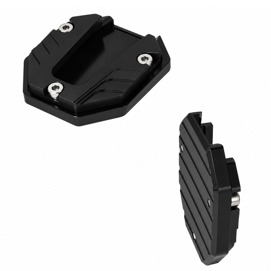 Universal Scooter Side Stand Extension, CNC Aluminium Kickstand Pad, Durable Parking Support Foot for Honda Activa, Dio, Scooty & Ntorq