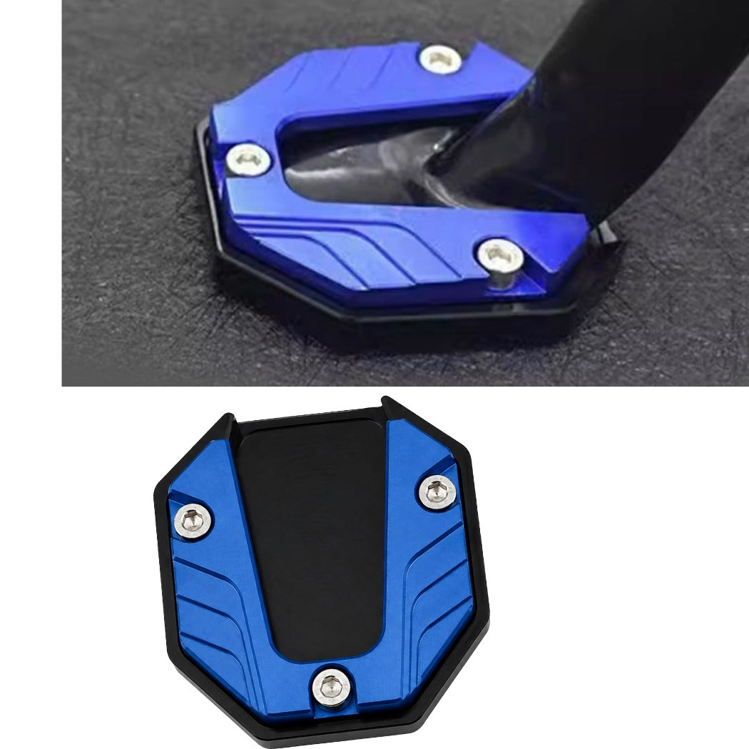 Universal Scooter Side Stand Extension, CNC Aluminium Kickstand Pad, Durable Parking Support Foot for Honda Activa, Dio, Scooty & Ntorq