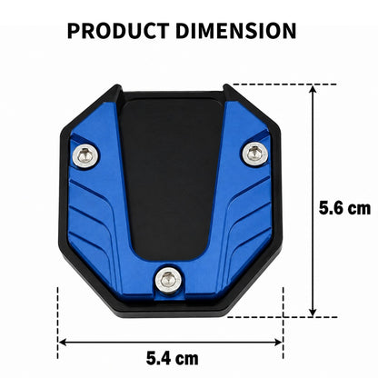 Universal Scooter Side Stand Extension, CNC Aluminium Kickstand Pad, Durable Parking Support Foot for Honda Activa, Dio, Scooty & Ntorq