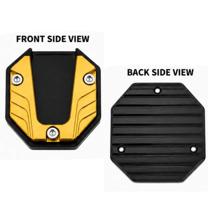 Universal Scooter Side Stand Extension, CNC Aluminium Kickstand Pad, Durable Parking Support Foot for Honda Activa, Dio, Scooty & Ntorq