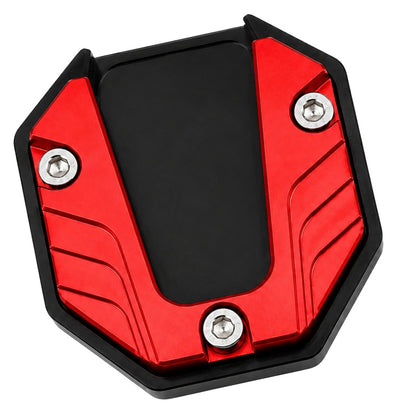 Universal Scooter Side Stand Extension, CNC Aluminium Kickstand Pad, Durable Parking Support Foot for Honda Activa, Dio, Scooty & Ntorq