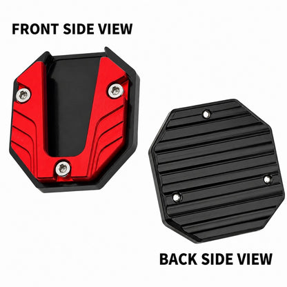 Universal Scooter Side Stand Extension, CNC Aluminium Kickstand Pad, Durable Parking Support Foot for Honda Activa, Dio, Scooty & Ntorq