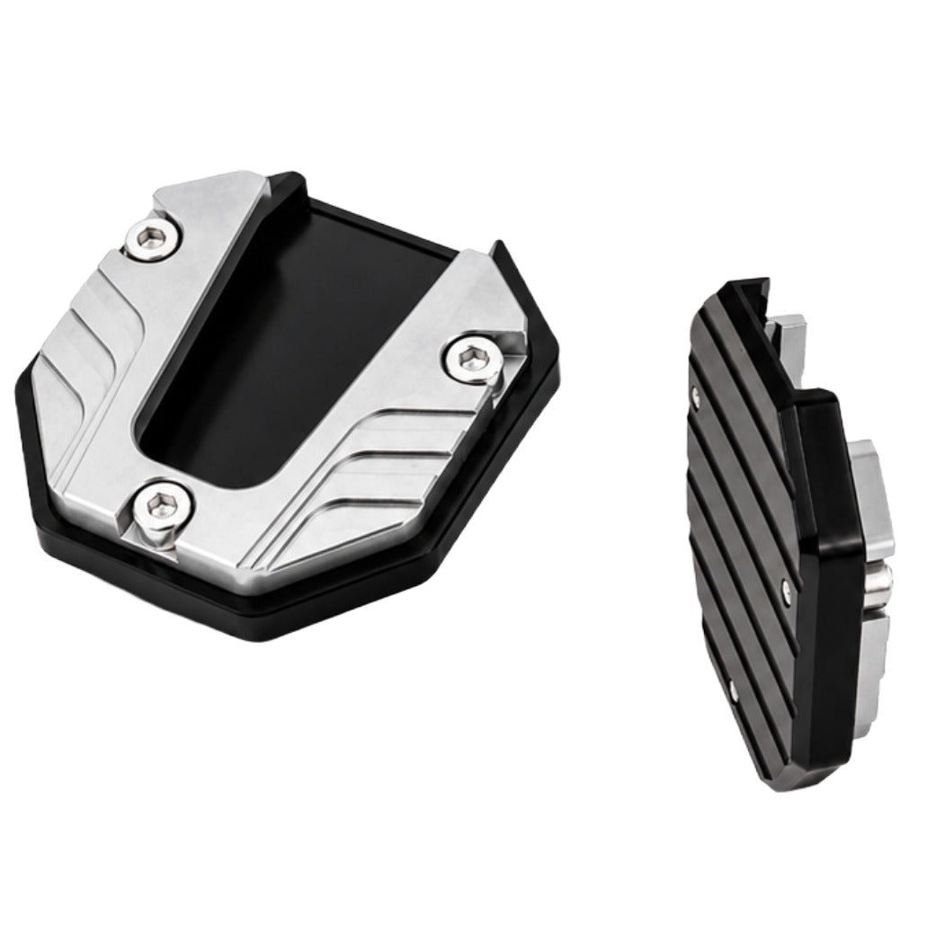Universal Scooter Side Stand Extension, CNC Aluminium Kickstand Pad, Durable Parking Support Foot for Honda Activa, Dio, Scooty & Ntorq