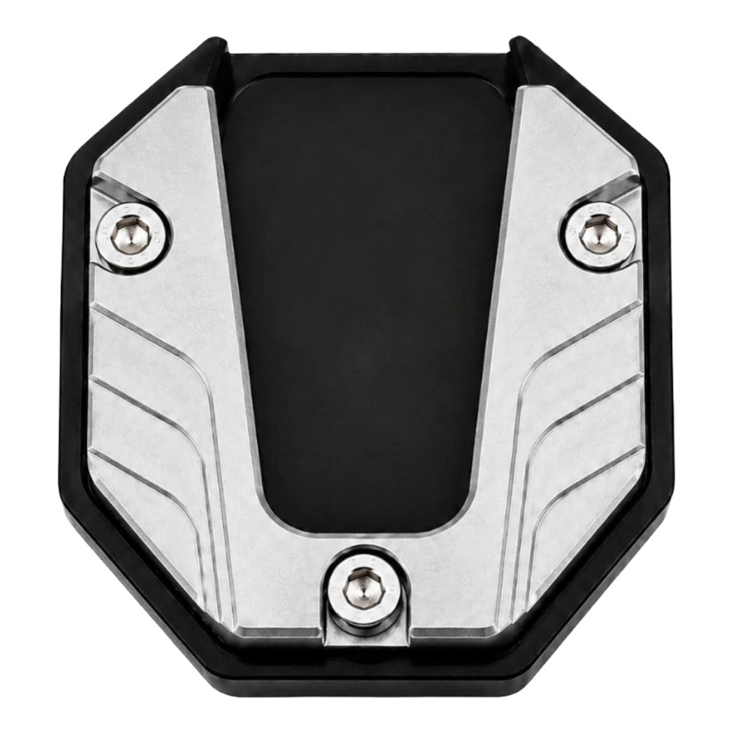 Universal Scooter Side Stand Extension, CNC Aluminium Kickstand Pad, Durable Parking Support Foot for Honda Activa, Dio, Scooty & Ntorq