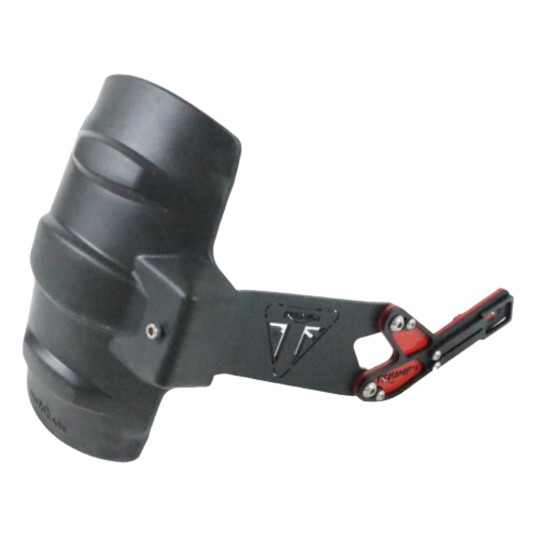 Rear Mudguard | Tyre Hugger | Mudguard | Splash Guard with 3MM Thickness Metal Clamp Compatible for Triumph Speed 400