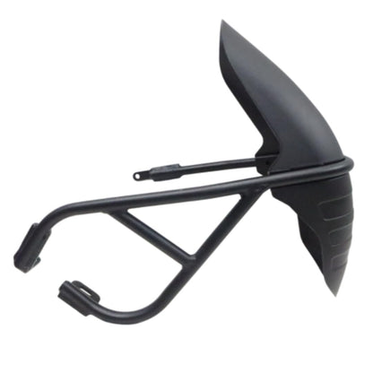 Type 2 Tyre Hugger for Triumph Speed 400 | Rear Mudguard Splash Guard Plastic with Metal Clamp | Black