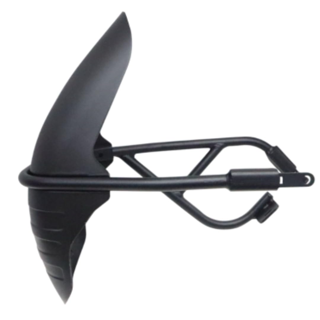 Type 2 Tyre Hugger for Triumph Speed 400 | Rear Mudguard Splash Guard Plastic with Metal Clamp | Black
