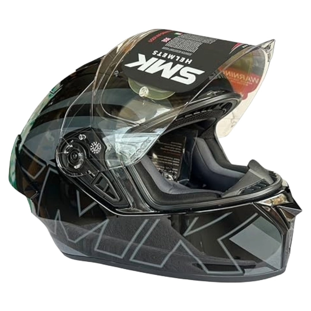 GUB SMK Stellar Sports Stage Full FACE Helmet with PINLOCK