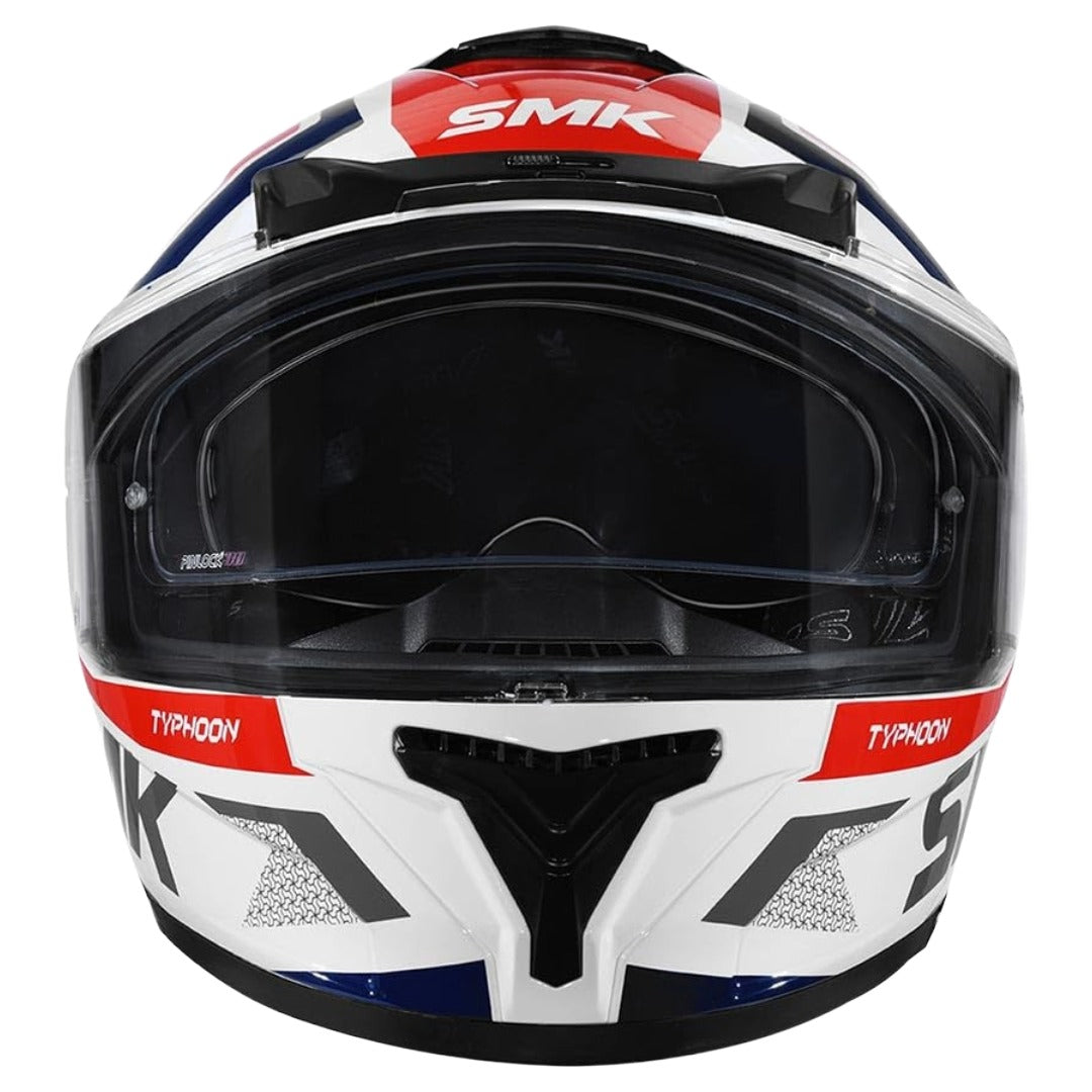 GUB SMK Typhoon Thorn ISI ECE & DOT Certified Full Face Dual Visor Helmet for Men and Women with Pinlock Fitted Clear Visor and Inner Sun Visor