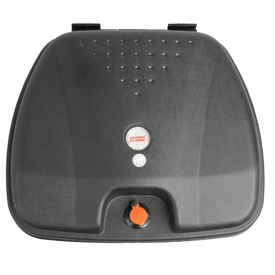 Studds Mobike Luggage Vault Box with Cargonet (Matte Black)