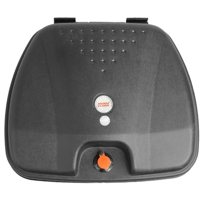Studds Mobike Luggage Vault Box with Cargonet (Matte Black)