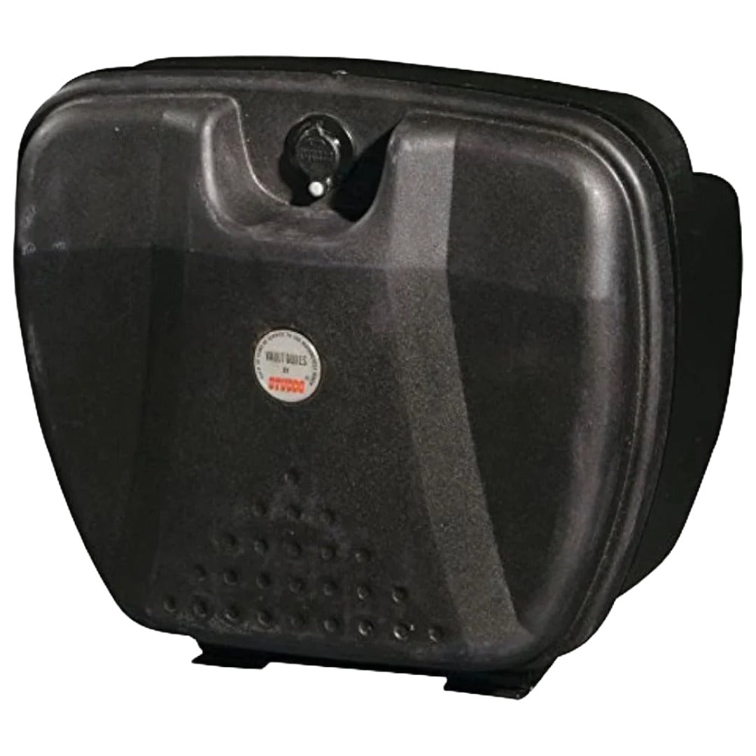 Studds Mobike Luggage Vault Box with Cargonet (Matte Black)