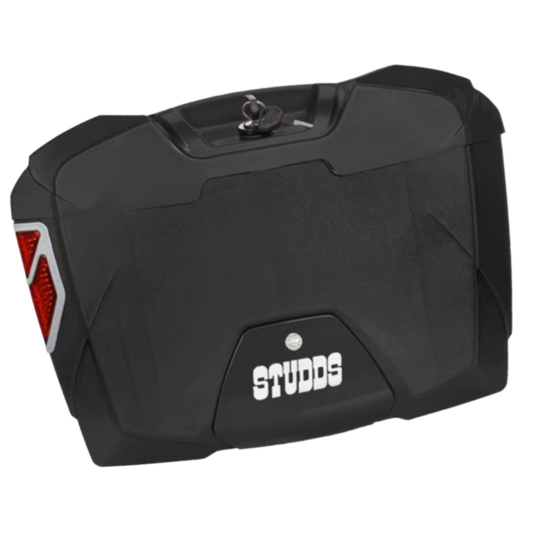 STUDDS Side Box Explorer With Universal Fitment Clamp, Black