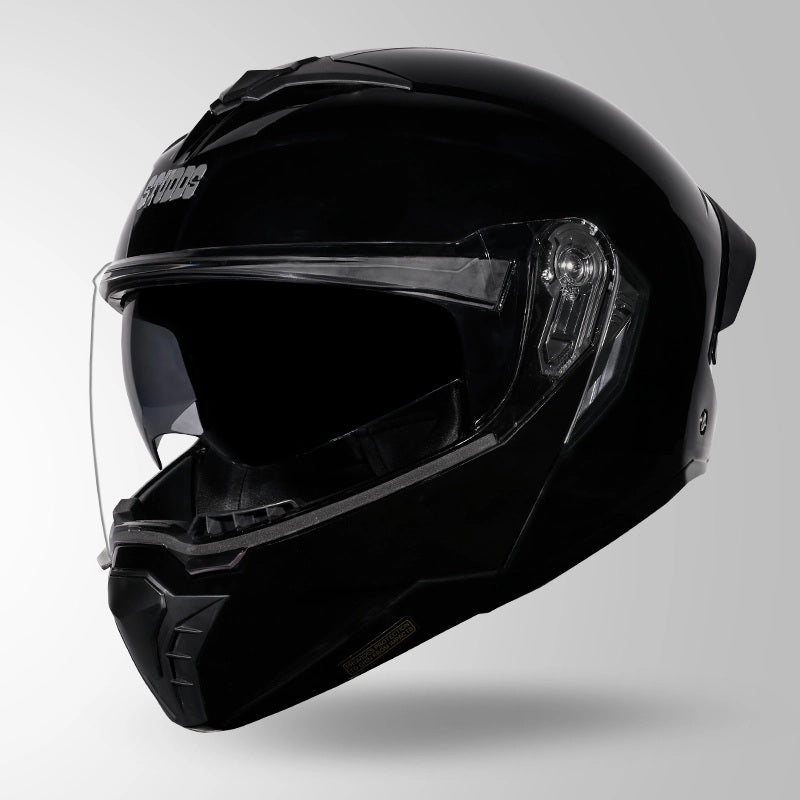 GUB STUDDS Trooper ISI AND DOT Certified Filp - Up Full Face Helmet for Men and Women with Sun Visor