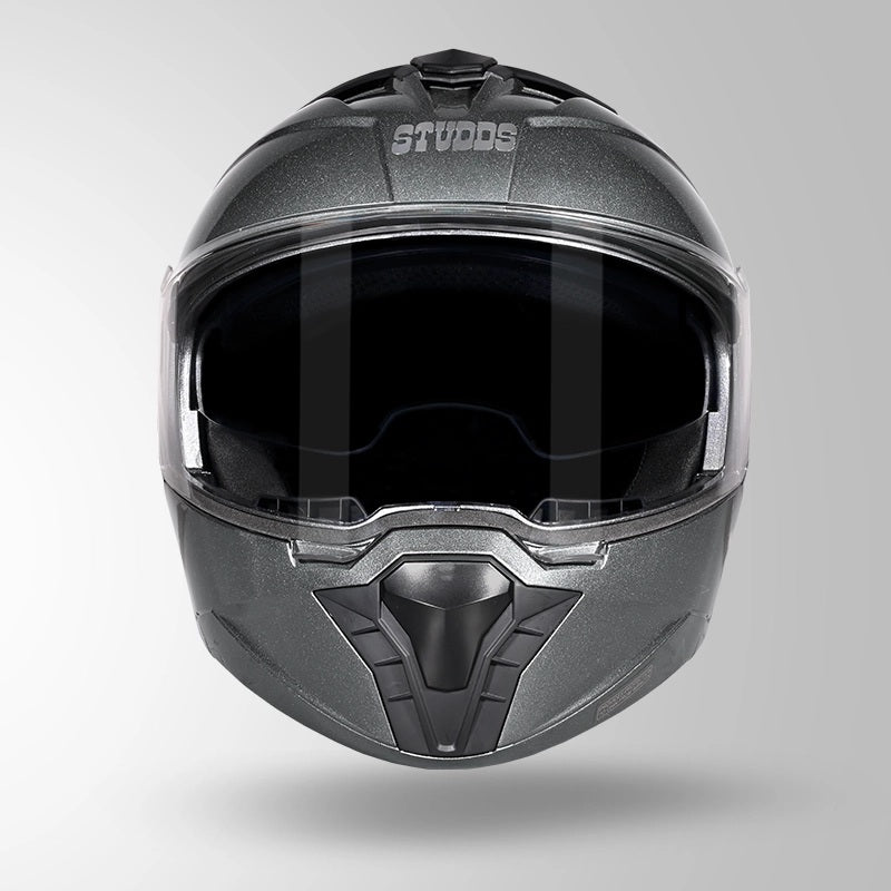 GUB STUDDS Trooper ISI AND DOT Certified Filp - Up Full Face Helmet for Men and Women with Sun Visor