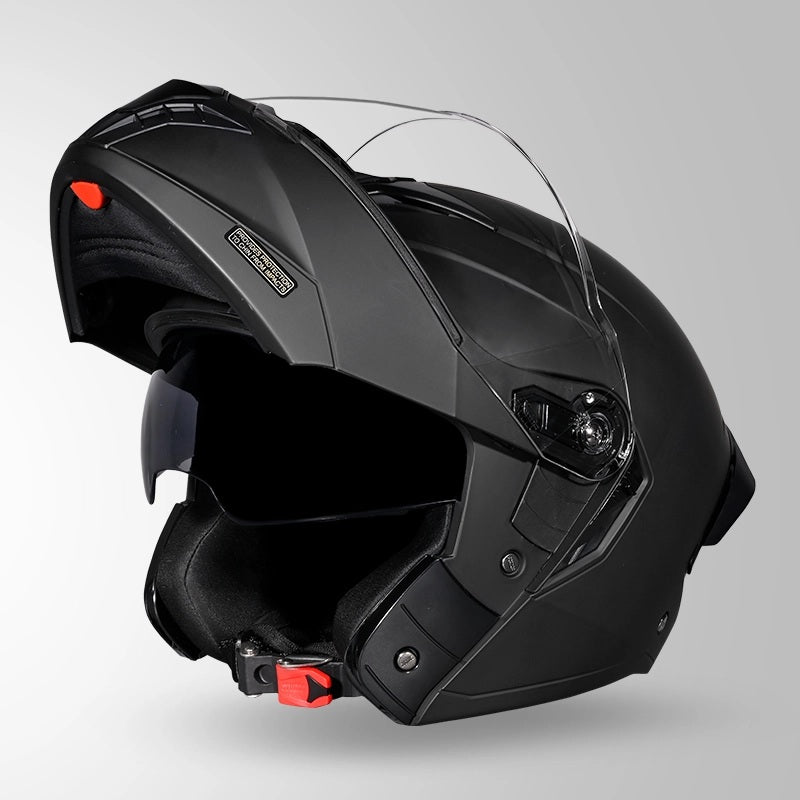 GUB STUDDS Trooper ISI AND DOT Certified Filp - Up Full Face Helmet for Men and Women with Sun Visor