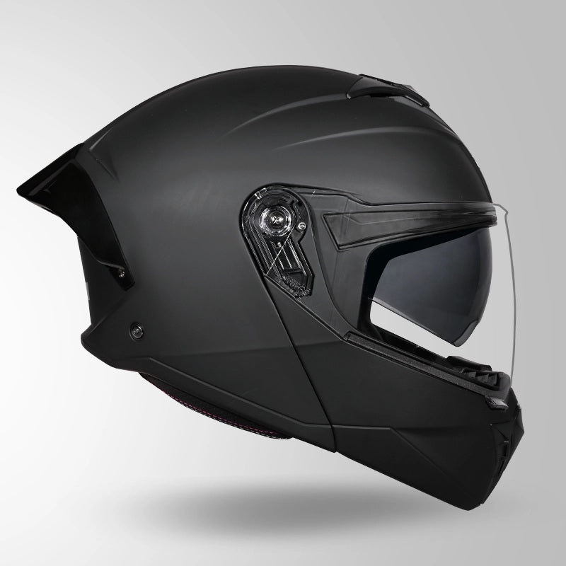 GUB STUDDS Trooper ISI AND DOT Certified Filp - Up Full Face Helmet for Men and Women with Sun Visor