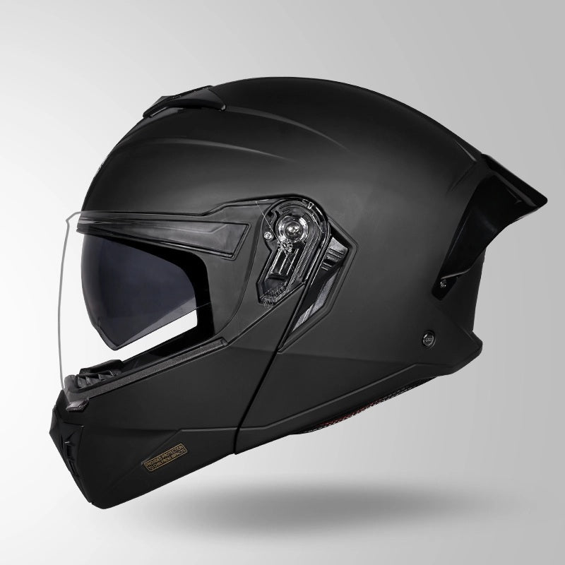 GUB STUDDS Trooper ISI AND DOT Certified Filp - Up Full Face Helmet for Men and Women with Sun Visor