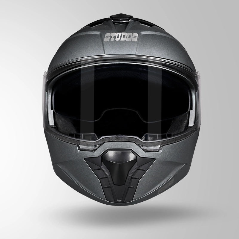 GUB STUDDS Trooper ISI AND DOT Certified Filp - Up Full Face Helmet for Men and Women with Sun Visor