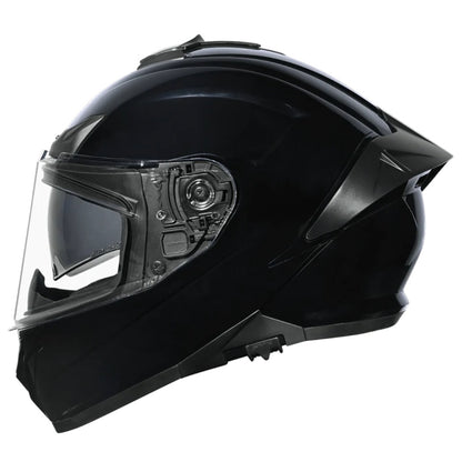 SMK Helmets - Typhoon - Unicolour -  Dual Visor Full Face Helmet