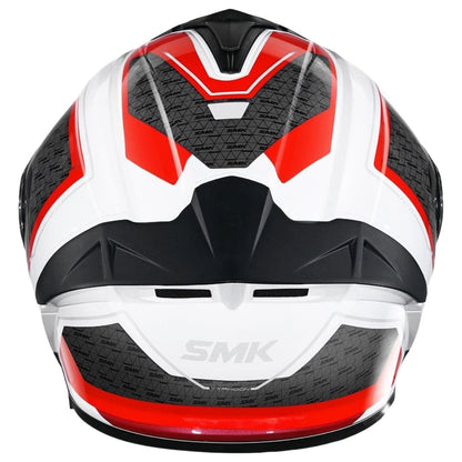 SMK Typhoon RD1 ISI ECE & DOT Certified Full Face Dual Visor Helmet for Men and Women with Pinlock Fitted Clear Visor and Inner Sun Visor