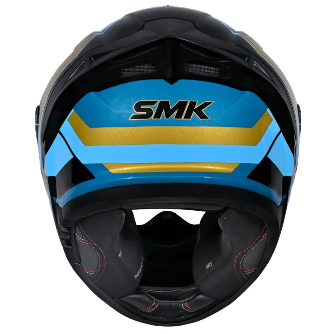 GUB SMK Typhoon STYLE ISI ECE & DOT Certified Full Face Dual Visor Helmet for Men and Women with Pinlock Fitted Clear Visor and Inner Sun Visor