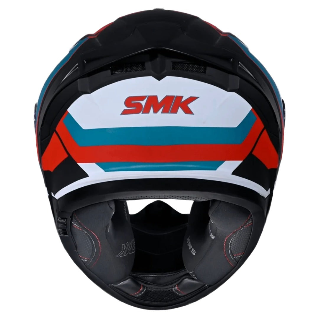 GUB SMK Typhoon STYLE ISI ECE & DOT Certified Full Face Dual Visor Helmet for Men and Women with Pinlock Fitted Clear Visor and Inner Sun Visor