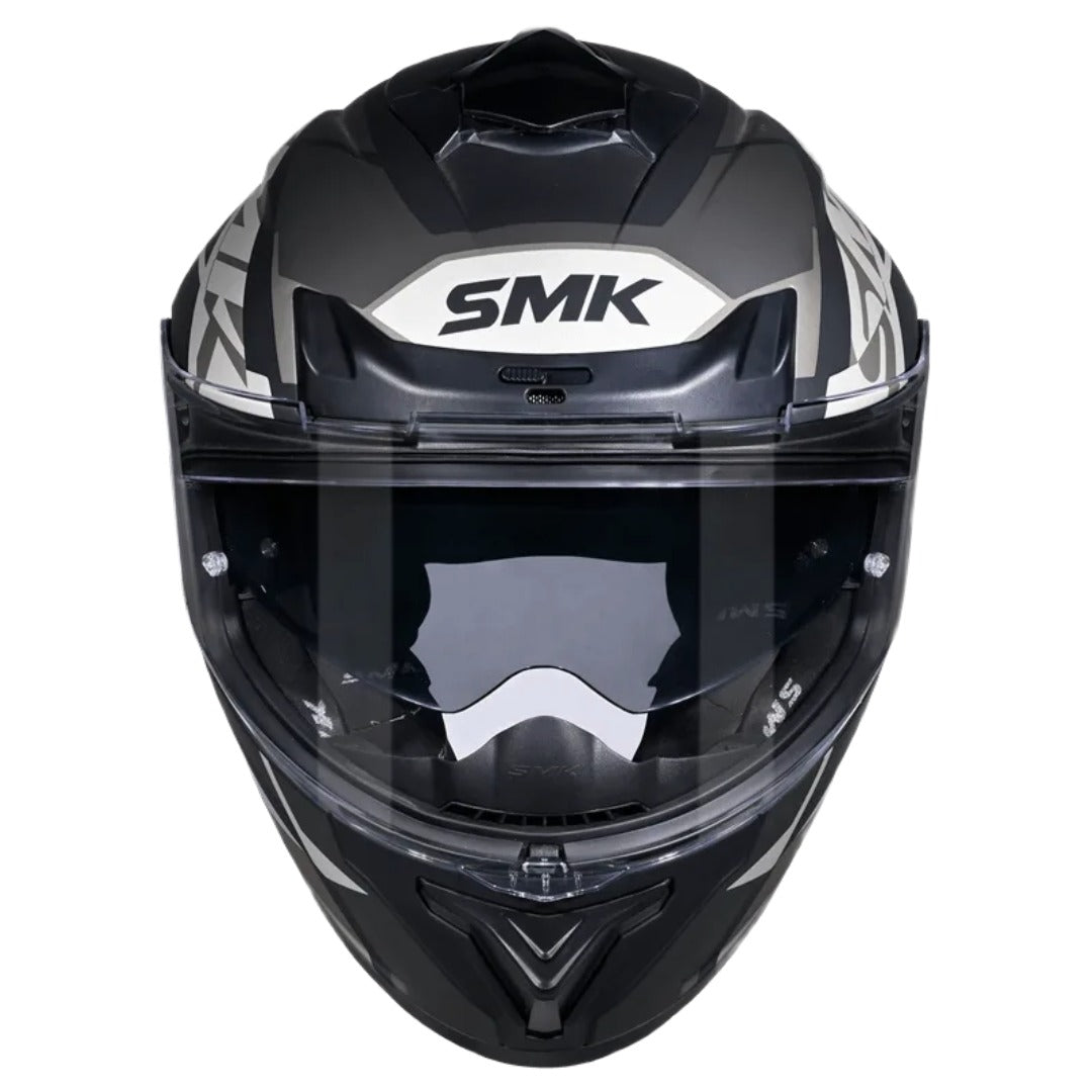 GUB SMK Typhoon STYLE ISI ECE & DOT Certified Full Face Dual Visor Helmet for Men and Women with Pinlock Fitted Clear Visor and Inner Sun Visor