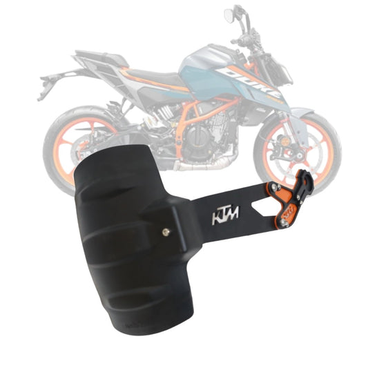 Rear Mudguard Tyre Hugger Splash Guard with 3MM Thickness Metal Clamp Only Suitable for KTM 200/250/390 KTM Duke GEN3