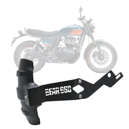 Tyre Mudguard/Rear Mudguard Bracket with Rear Reflector Tyre Hugger Vehicle Splash Guard for RE BEAR 650
