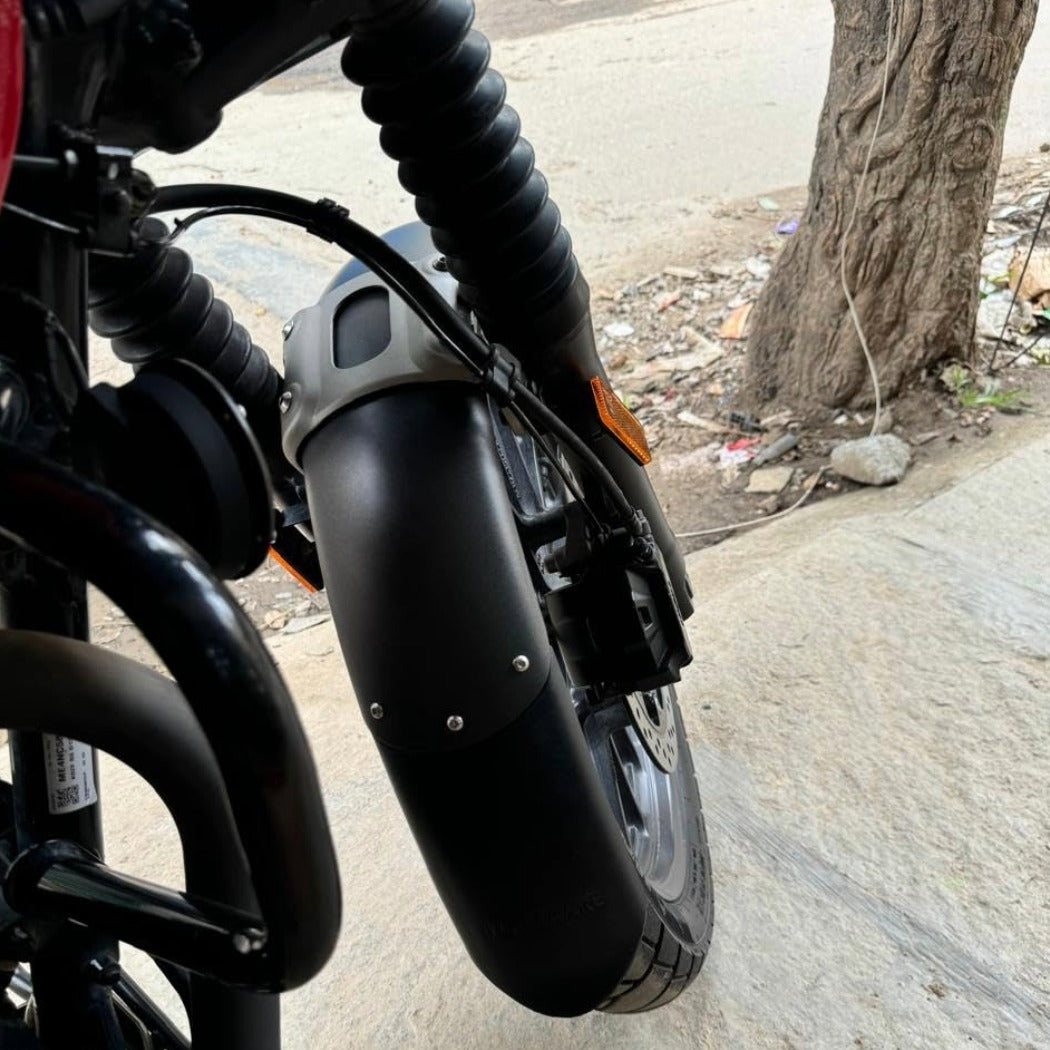 Front Fender | Mudguard Extender | Mud Flaps for All Bikes and Motorcycle (Best Fit for Honda CB350RS/NX 200|500/CB300R)