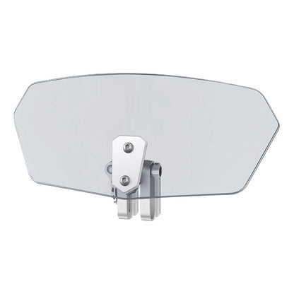 Motorcycle Extension Windshield, Wind Deflector Visor Extender Bike Headlight Visor (Smoke)