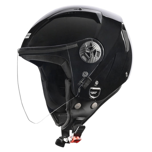 GUB STUDDS Vogue ISI Certified Open Face Motorcycle Helmet for Men and Women with Clear Visor